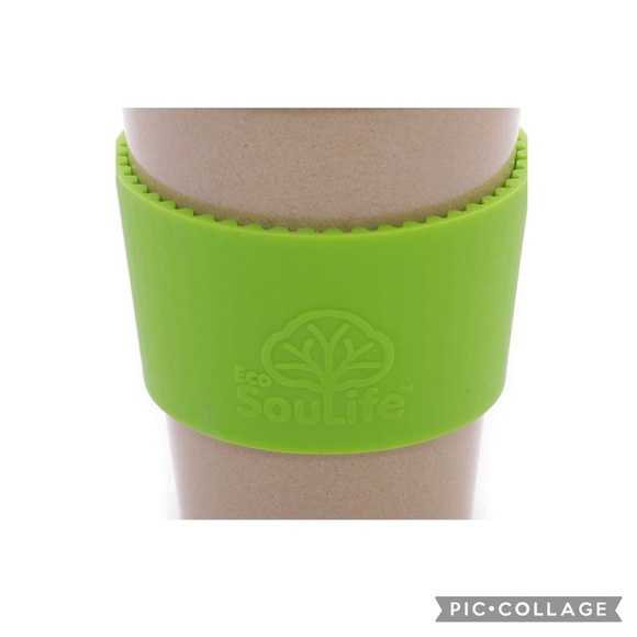 Eco Soulife reusable coffee cup. 2 in lot. NWOT. 15 oz each. - Picture 2 of 5